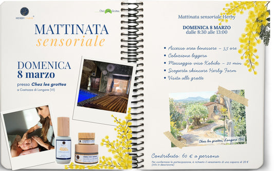 Domenica 8 Marzo - Mattinata sensoriale Herby presso Chez les Grottes (Costozza di Longare, VI)